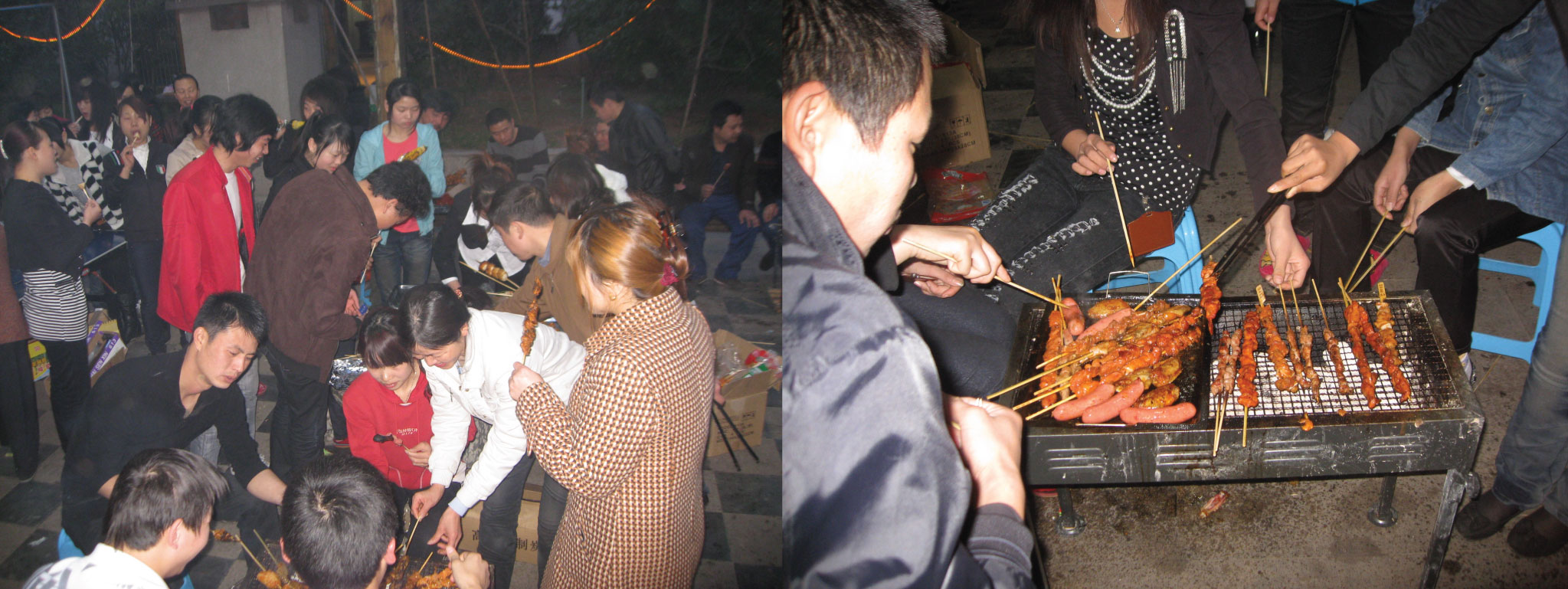 自己動(dòng)手，豐衣足食，大家都來(lái)烤咯